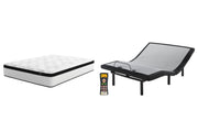Chime 12 Inch California King Hybrid Mattress Package - Furniture City (CA)l