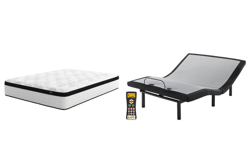 Chime 12 Inch California King Hybrid Mattress Package - Furniture City (CA)l