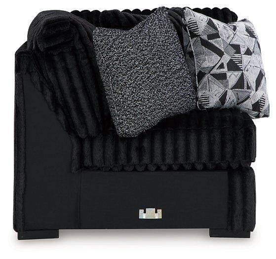 Midnight-Madness Sectional with Chaise - Furniture City (CA)l