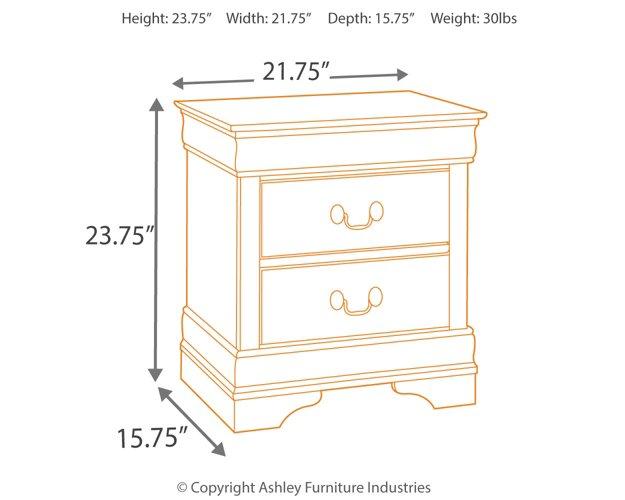 Alisdair Nightstand - Furniture City (CA)l
