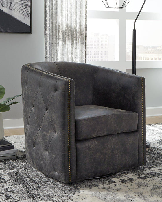 Brentlow Swivel Accent Chair - Furniture City (CA)l