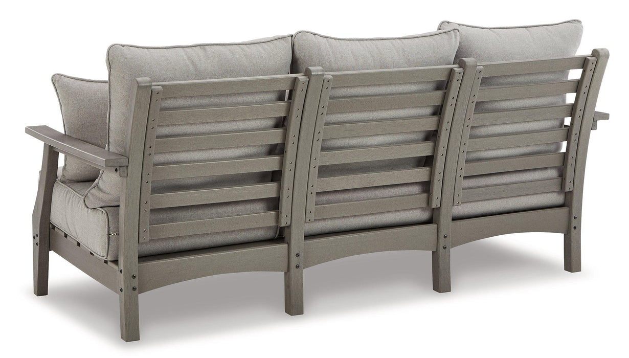 Visola Outdoor Sofa and Loveseat Set - Furniture City (CA)l