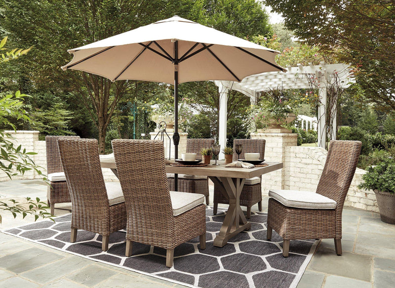Beachcroft Outdoor Dining Set - Furniture City (CA)l