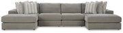 Avaliyah Double Chaise Sectional - Furniture City (CA)l