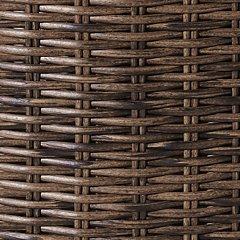 Paradise Trail Paradise Trail Fire Pit Table with 4 Nuvella Swivel Lounge Chairs - Furniture City (CA)l