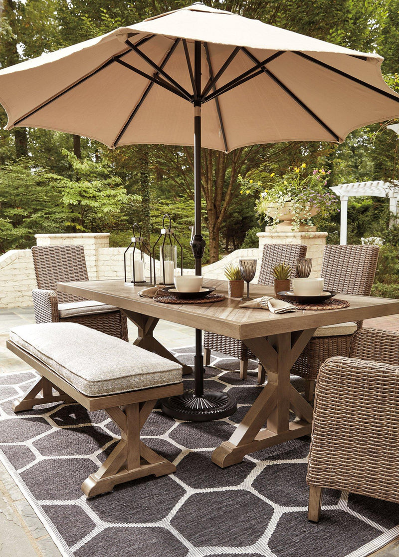 Beachcroft Outdoor Dining Table - Furniture City (CA)l