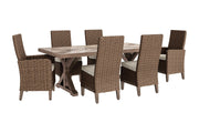 Beachcroft Outdoor Dining Set - Furniture City (CA)l