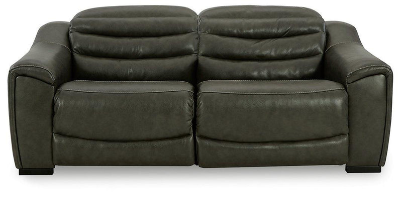 Center Line Power Reclining Sectional Loveseat - Furniture City (CA)l