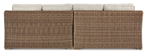 Beachcroft 2-Piece Outdoor Loveseat with Cushion - Furniture City (CA)l