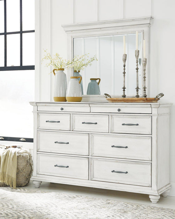 Kanwyn Dresser and Mirror - Furniture City (CA)l