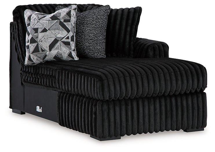 Midnight-Madness Sectional with Chaise - Furniture City (CA)l