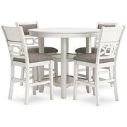 Erinberg Counter Height Dining Table and 4 Barstools (Set of 5) - Furniture City (CA)l