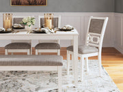 Erinberg Dining Table and 4 Chairs and Bench (Set of 6) - Furniture City (CA)l