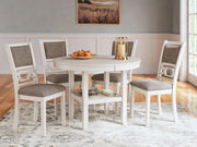 Erinberg Dining Table and 4 Chairs (Set of 5) - Furniture City (CA)l