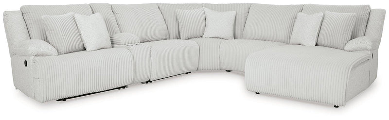 Top Tier Reclining Sectional with Chaise - Furniture City (CA)l