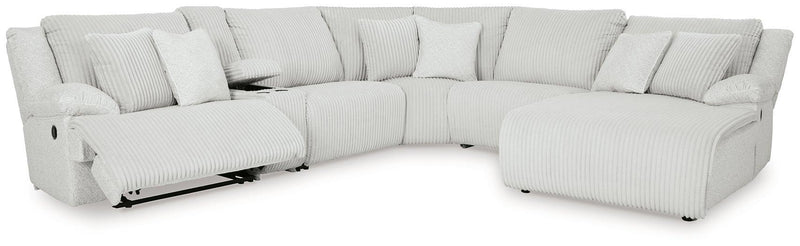 Top Tier Reclining Sectional with Chaise - Furniture City (CA)l