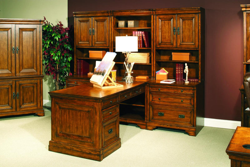 Aspenhome Centennial 32" Computer Desk in Chestnut Brown I49-340 - Furniture City (CA)l