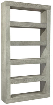Aspenhome Nova Oak 94" Open Display Case in Heather Gray WKU4894-HGR - Furniture City (CA)l