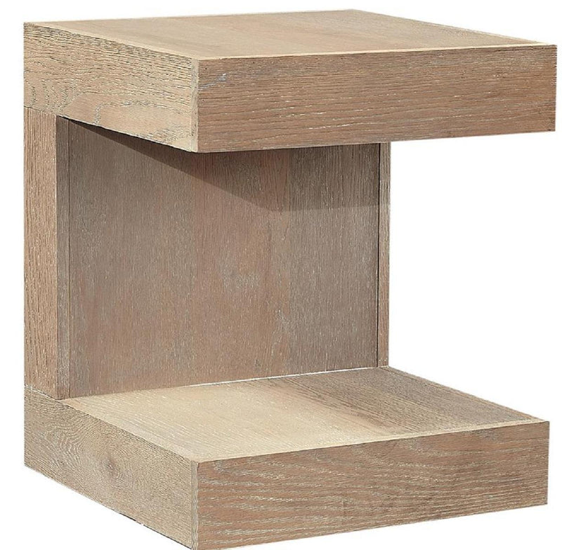 Aspenhome Nova Oak End Table in English Taupe WKU914-ETP - Furniture City (CA)l