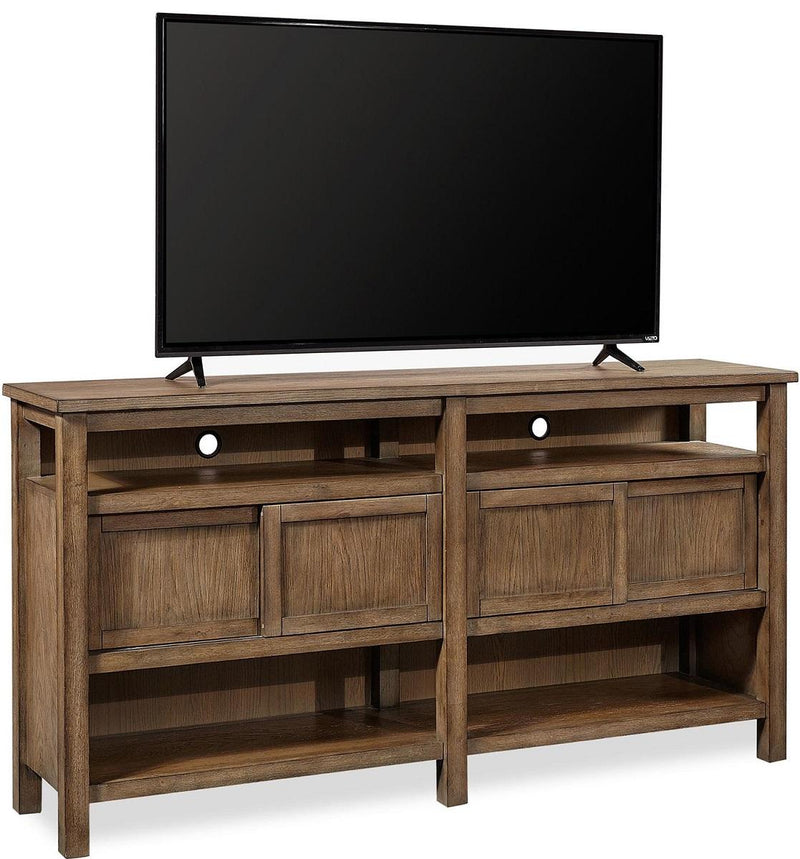 Aspenhome Terrace Point 70"Console with Sliding Door in Tawny I221-270 - Furniture City (CA)l