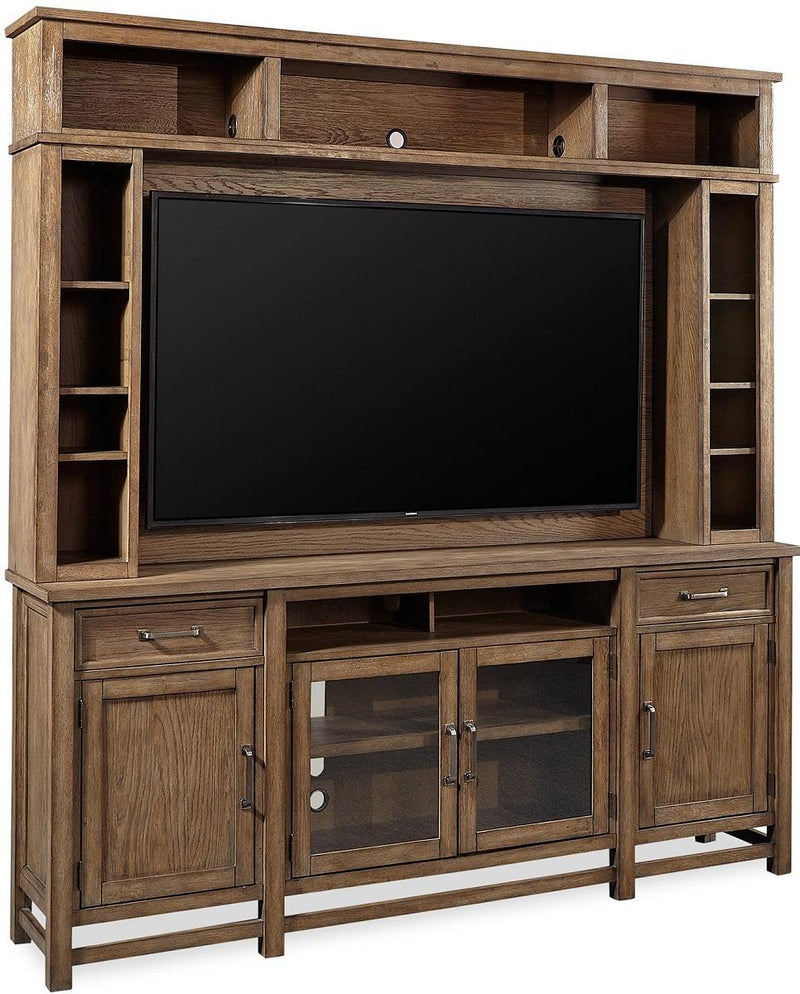 Aspenhome Terrace Point 84"Console and Hutch in Tawny I221-284;I221-284H - Furniture City (CA)l