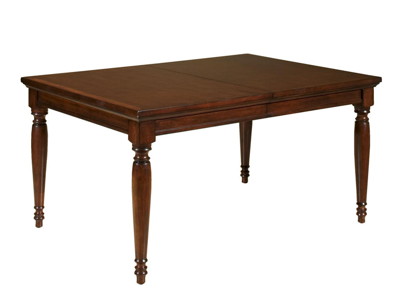 Aspenhome Cambridge Leg Dining Table in Brown Cherry ICB-6050 - Furniture City (CA)l