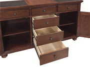 Aspenhome Cambridge Server in Brown Cherry ICB-6802 - Furniture City (CA)l