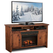 Aspenhome Alder Grove 63"  Fireplace Console in Fruitwood - Furniture City (CA)l