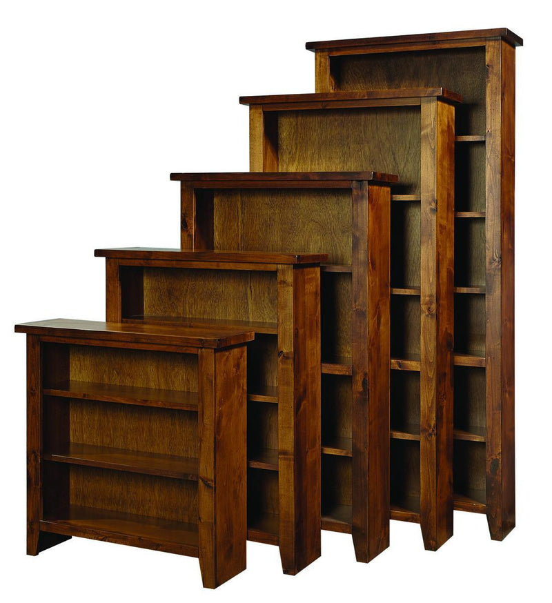Aspenhome Alder Grove 72" Bookcase in Fruitwood - Furniture City (CA)l