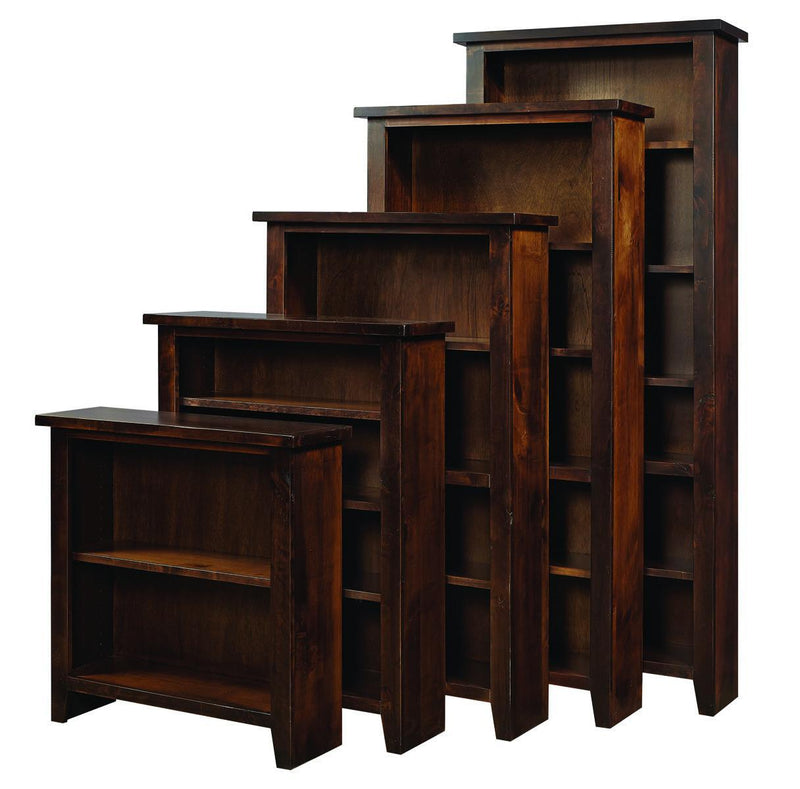 Aspenhome Alder Grove 72" Bookcase in Tobacco - Furniture City (CA)l