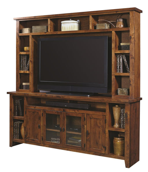 Aspenhome Alder Grove 84" Console and Hutch in Fruitwood DG1036-H-FRT image