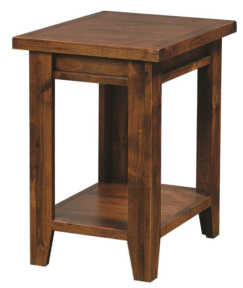 Aspenhome Alder Grove Chairside Table in Fruitwood - Furniture City (CA)l