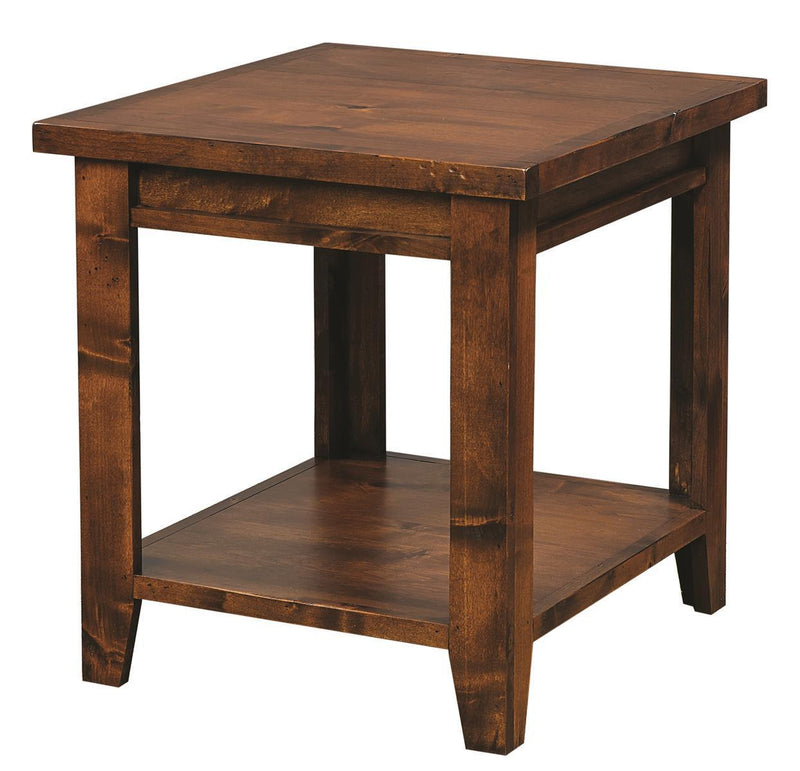 Aspenhome Alder Grove End Table in Fruitwood - Furniture City (CA)l