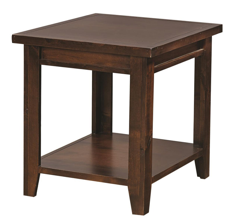 Aspenhome Alder Grove End Table in Tobacco - Furniture City (CA)l