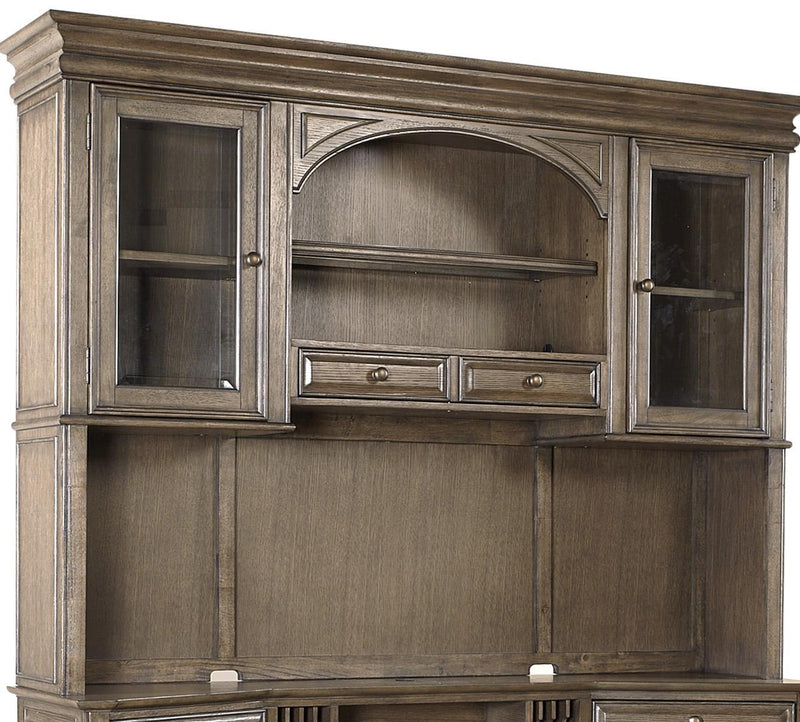 Aspenhome Arcadia 72" Credenza Hutch in Truffle - Furniture City (CA)l