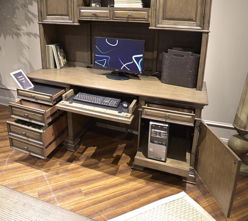 Aspenhome Arcadia 72" Credenza Hutch in Truffle - Furniture City (CA)l
