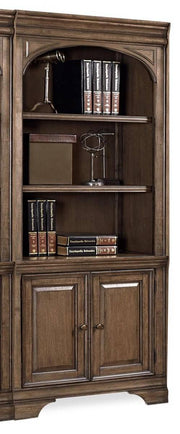 Aspenhome Arcadia 84" Door Bookcase in Truffle - Furniture City (CA)l