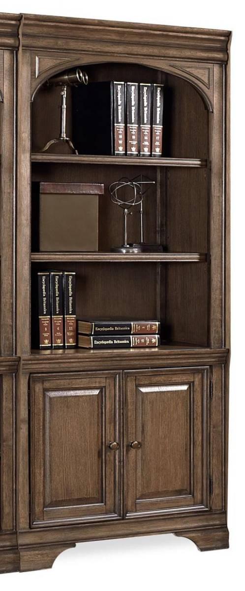 Aspenhome Arcadia 84" Door Bookcase in Truffle image