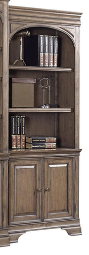 Aspenhome Arcadia 84" Bookcase Wall in Truffle - Furniture City (CA)l