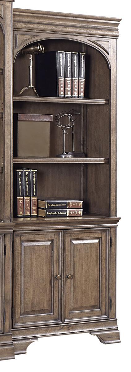 Aspenhome Arcadia Door Bookcase in Truffle - Furniture City (CA)l