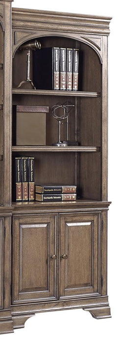 Aspenhome Arcadia Door Bookcase in Truffle