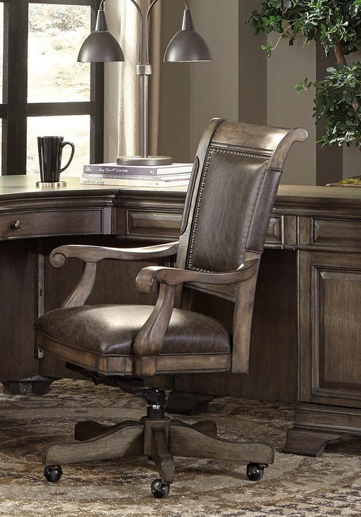 Aspenhome Arcadia Office Chair w/ /Arm in Truffle image