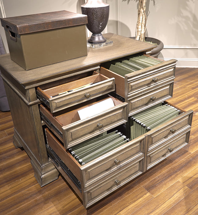 Aspenhome Arcadia Combo File Cabinet in Truffle