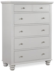 Aspenhome Cambridge 6 Drawer Chest in Grey - Furniture City (CA)l