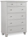 Aspenhome Cambridge 6 Drawer Chest in Grey image