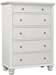 Aspenhome Cambridge 6 Drawer Chest in White - Furniture City (CA)l