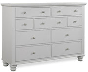 Aspenhome Cambridge Chesser in Gray - Furniture City (CA)l