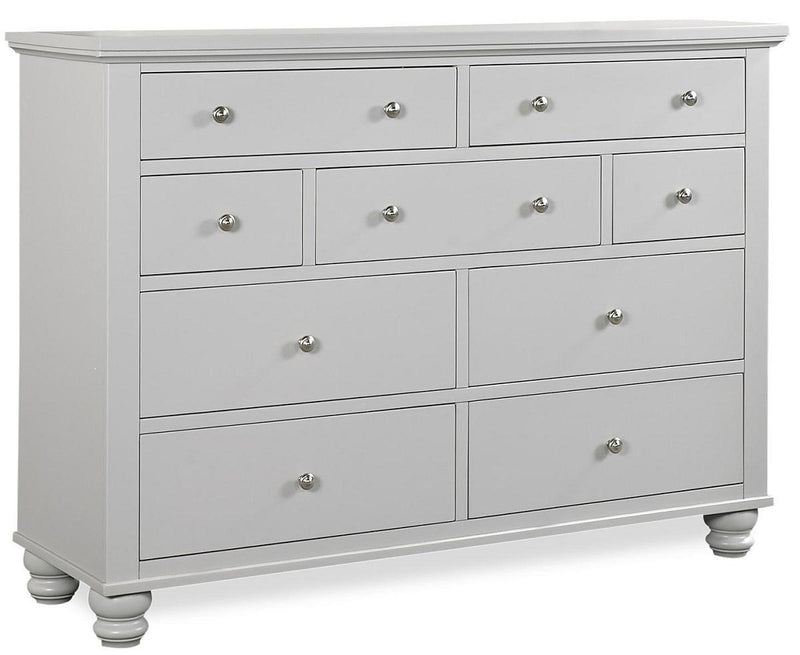 Aspenhome Cambridge Chesser in Gray - Furniture City (CA)l
