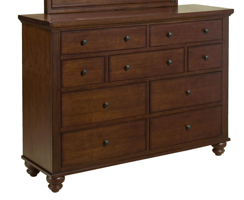Aspenhome Cambridge Chesser in Brown Cherry ICB-455-BCH - Furniture City (CA)l