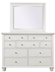 Aspenhome Cambridge Chesser in White - Furniture City (CA)l